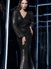 Star by Julien MacDonald Sequin Ombre Jumpsuit - Imagen 1 de 6