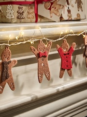 Brown Gingerbread Christmas Fairy Lights - Image 2 of 5