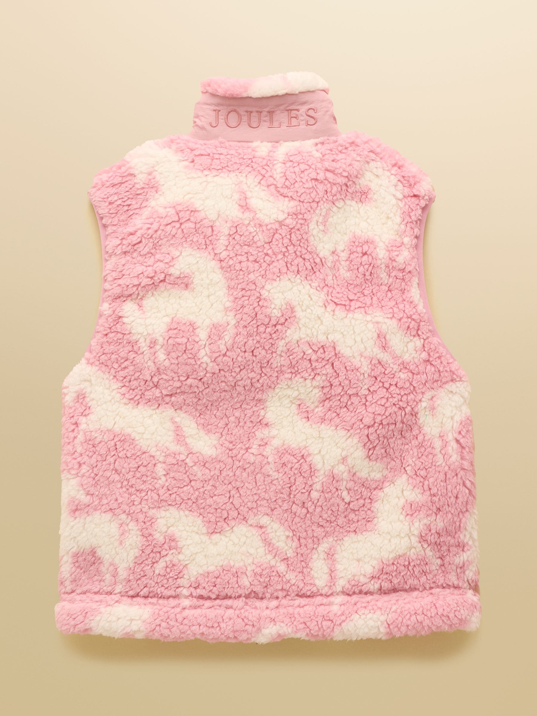 Buy Joules Girls' Tilly Pink Unicorn Fleece Gilet from Next USA