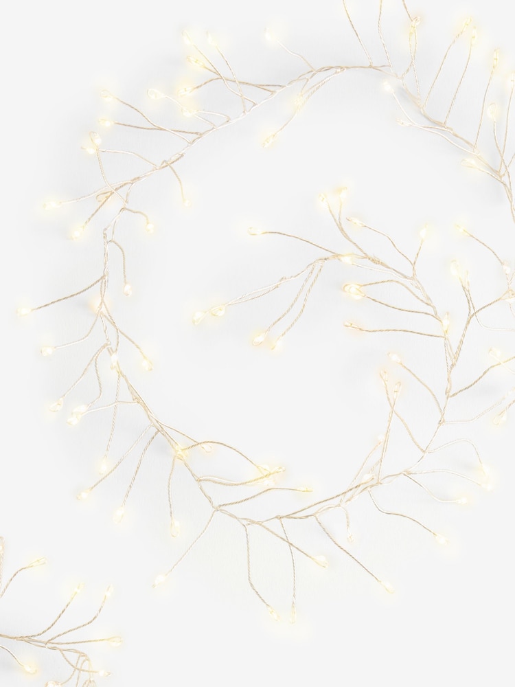 White Warm White Cluster Line Lights - Image 7 of 7