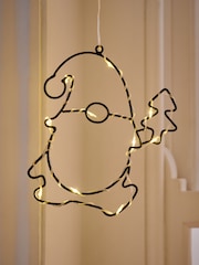 Black Gonk Christmas Curtain Lights - Image 4 of 7