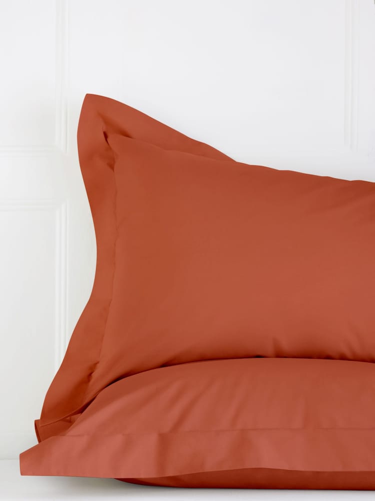 Set de 2 fundas de almohada en tejido rico en algodón - Imagen 1 de 3