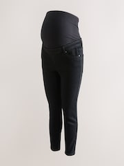 Black Maternity Skinny Jeans - Image 8 of 10
