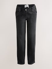 Black Maternity Straight Leg Jeans - Image 6 of 9