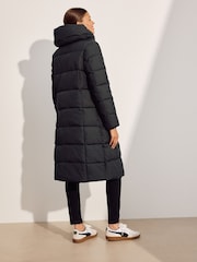 Black Maternity Shower Resistant Coat - Image 4 of 5