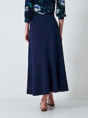 Crew Clothing Company Blue Cara Ponte Skirt - Image 2 of 5