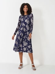 فستان جيرسيه Tulle برّاق Gillian من Crew Clothing Company - صورة 3 من 5