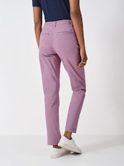 Crew Clothing Purple Salcombe Chino Trousers - Image 2 of 5