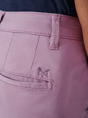 Crew Clothing Purple Salcombe Chino Trousers - Image 4 of 5