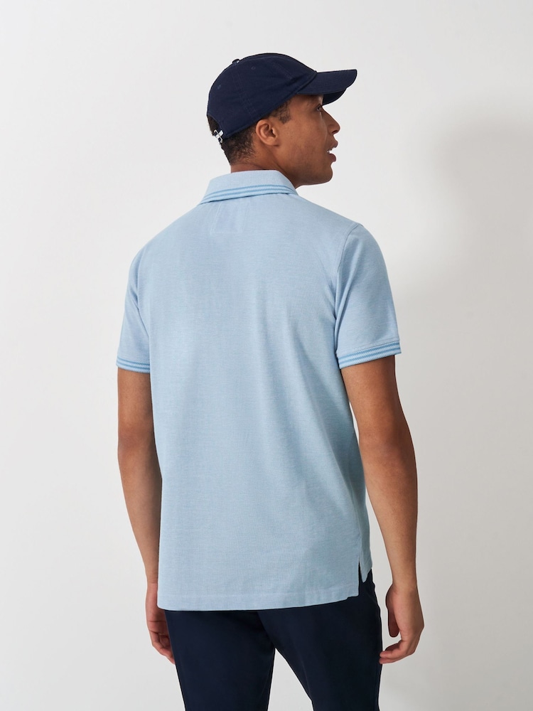 Crew Clothing Oxford 100% Cotton Polo Shirt - صورة 2 من 5