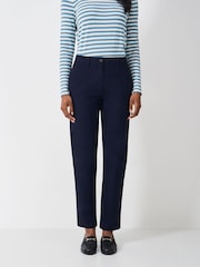 Crew Clothing Blue Salcombe Chino Trousers - Image 1 of 5