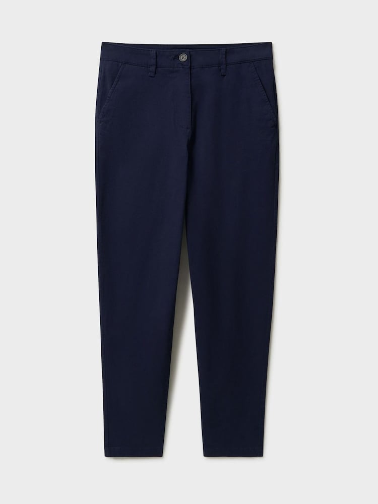 Crew Clothing Blue Salcombe Chino Trousers - Image 5 of 5