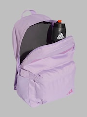 adidas Purple 3 Stripe Pencil case & Backpack - Image 4 of 6