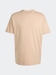 adidas Brown ALL SZN T-Shirt - Image 1 of 1