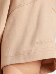 adidas Brown ALL SZN T-Shirt - Image 5 of 6