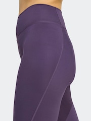 adidas Purple All Me Essentials 1/1 Leggings - Image 4 of 6