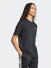 adidas Black Doodle Hunt Hike Graphic T-Shirt - Image 3 of 6