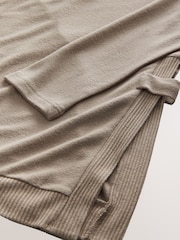 Taupe Brown Maternity Nursing Co-ord Sweatshirt and Joggers Set - Image 10 of 10