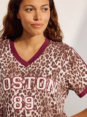 Estampado animal - Camiseta premamá con estampado gráfico - Imagen 5 de 9