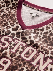 Estampado animal - Camiseta premamá con estampado gráfico - Imagen 9 de 9