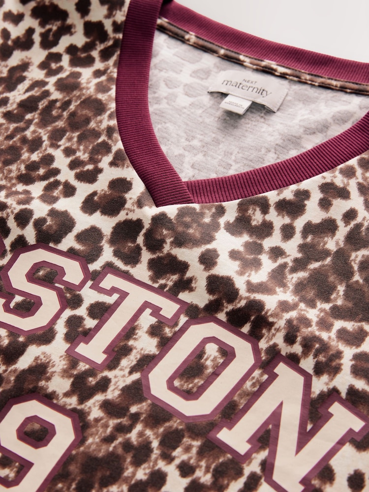 Estampado animal - Camiseta premamá con estampado gráfico - Imagen 9 de 9
