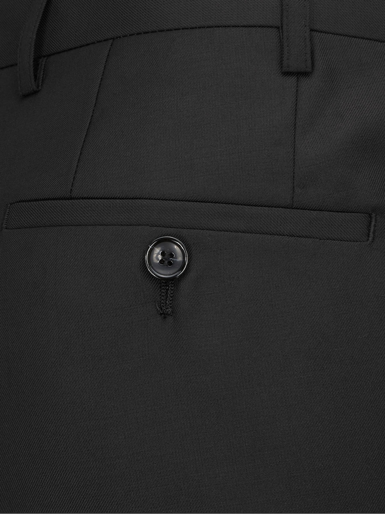 Skopes Black Tailored Fit Farnham Suit Trousers - Image 4 of 4