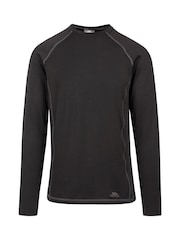 Trespass Adults Sandler Black Base Layer Set - Image 4 of 5