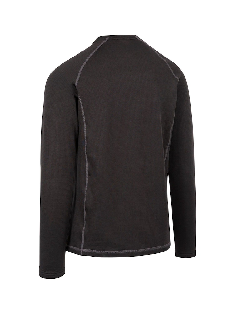 Trespass Adults Sandler Black Base Layer Set - Image 5 of 5 Trespass Adults Sandler Black Base Layer Set - Image 5 of 5