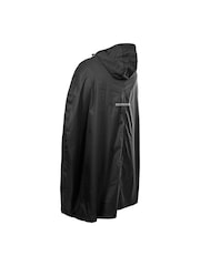 Trespass Unisex Qikpac Packaway Black Poncho - Image 2 of 3