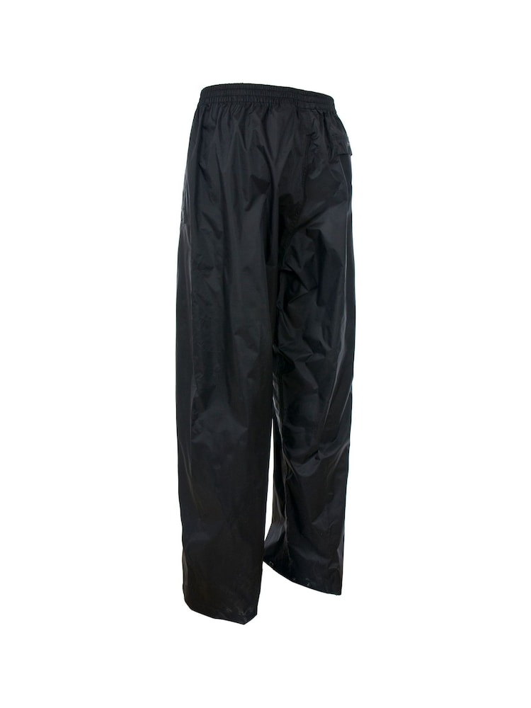Trespass Unisex Blue Qikpac Packaway Trousers - Image 2 of 2