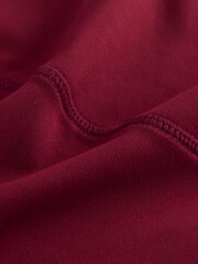 Burgundy Red Maternity Sports Leggings - Image 8 of 10
