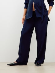 Navy Blue Maternity Trousers - Image 2 of 9