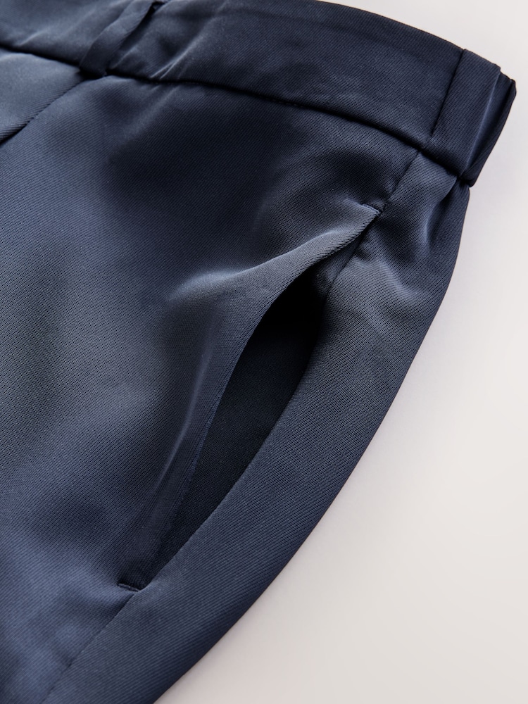 Navy Blue Maternity Trousers - Image 9 of 9