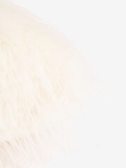 Feather Faux Fur Cushion - صورة 4 من 8