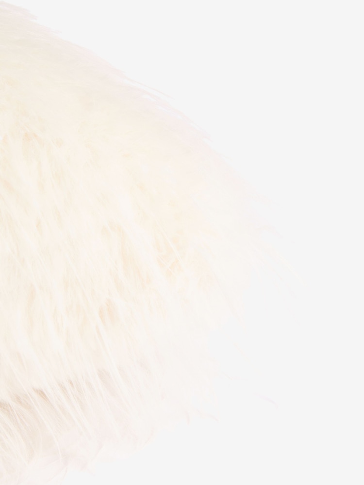 Feather Faux Fur Cushion - صورة 8 من 8