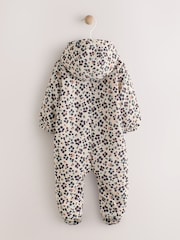 Animal Printed Hooded - Nylon Baby Pramsuit (0mths-2yrs) - Bild 2 von 6