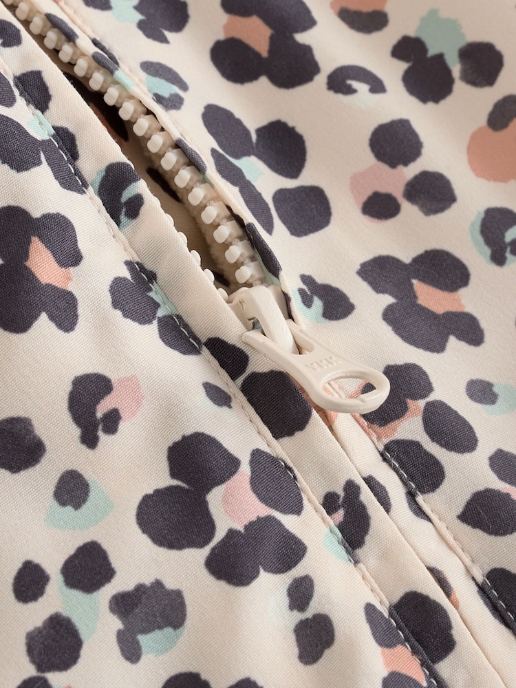 Animal Printed Hooded - Nylon Baby Pramsuit (0mths-2yrs) - Bild 6 von 6
