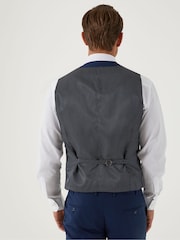 Blauw - Skopes Milan Scoop Slim fit gilet - Image 2 of 4