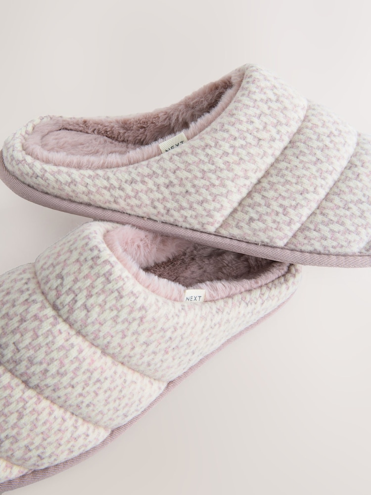 Rosa - Quilted Brushed Mules - Imagen 10 de 10