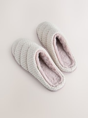 Rosa - Quilted Brushed Mules - Imagen 7 de 10