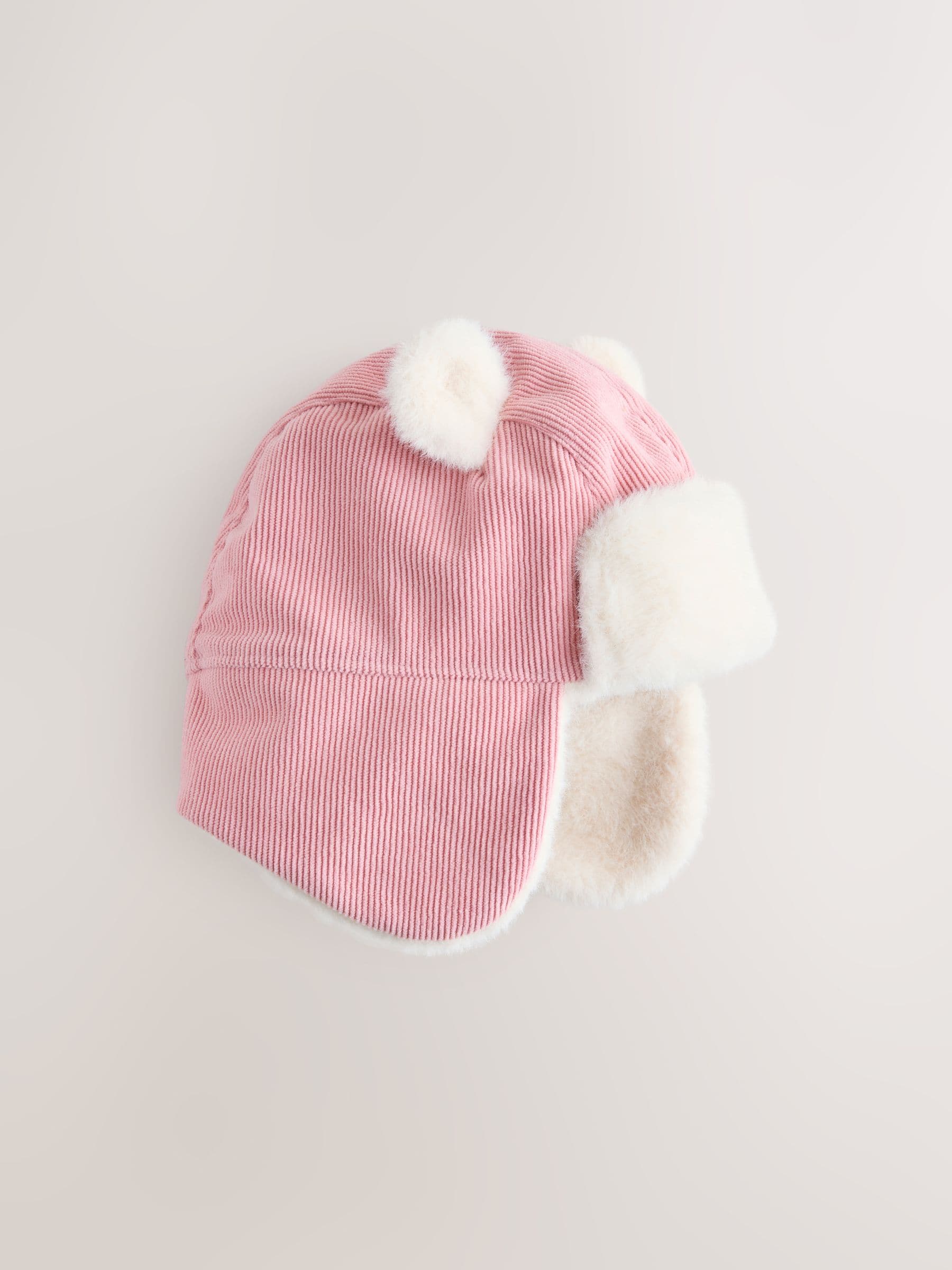 Buy Pink Cord Baby Trapper Hat (0mths-2yrs) from Next Australia