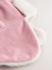 Pink Cord Baby Trapper Hat (0mths-2yrs) - Image 6 of 6