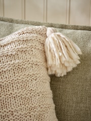 50 x 50cm Tassel Knit Cushion - صورة 2 من 5