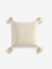 50 x 50cm Tassel Knit Cushion - صورة 4 من 5