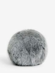 Charcoal Grey Loulou Cushion - Image 3 of 4