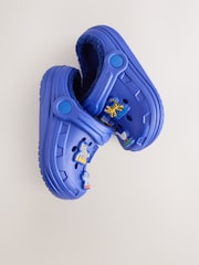 Blue Animal Warm Lined Slipper Clogs - Image 3 of 6
