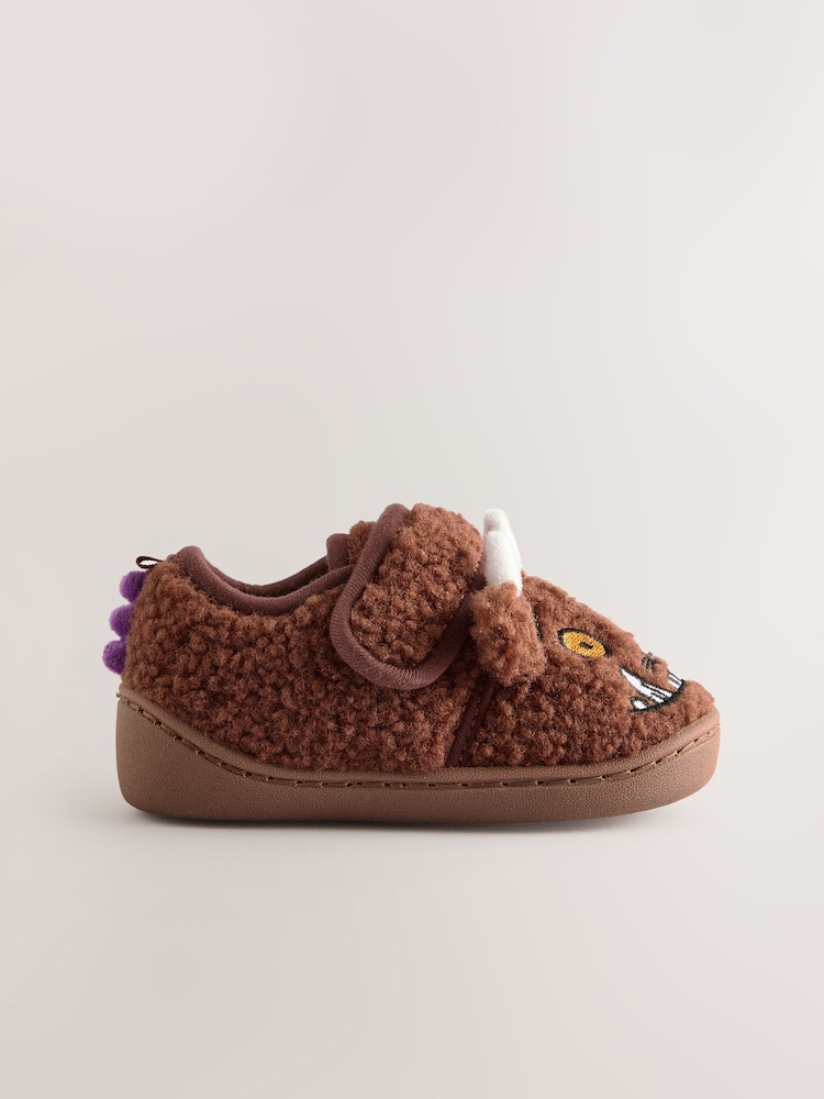 Brown Gruffalo Cupsole Slippers - Image 2 of 5