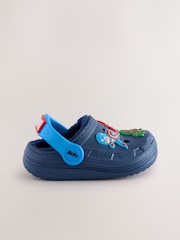 Navy Marvel Slipper Clogs - Image 2 of 5