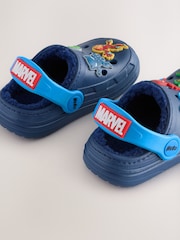 Navy Marvel Slipper Clogs - Image 3 of 5