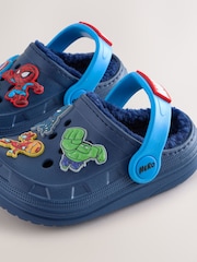 Navy Marvel Slipper Clogs - Image 5 of 5